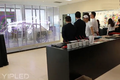 壹品光電| LED透明屏助力2017勞斯萊斯品鑒會(huì)圓滿舉辦
