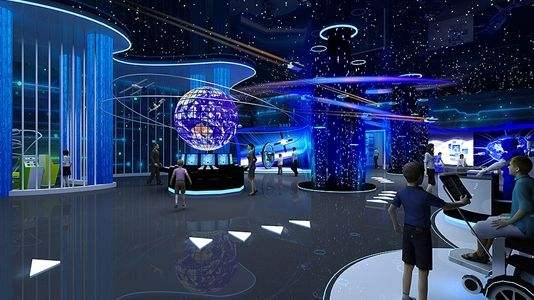 科技館里的led透明屏應(yīng)用